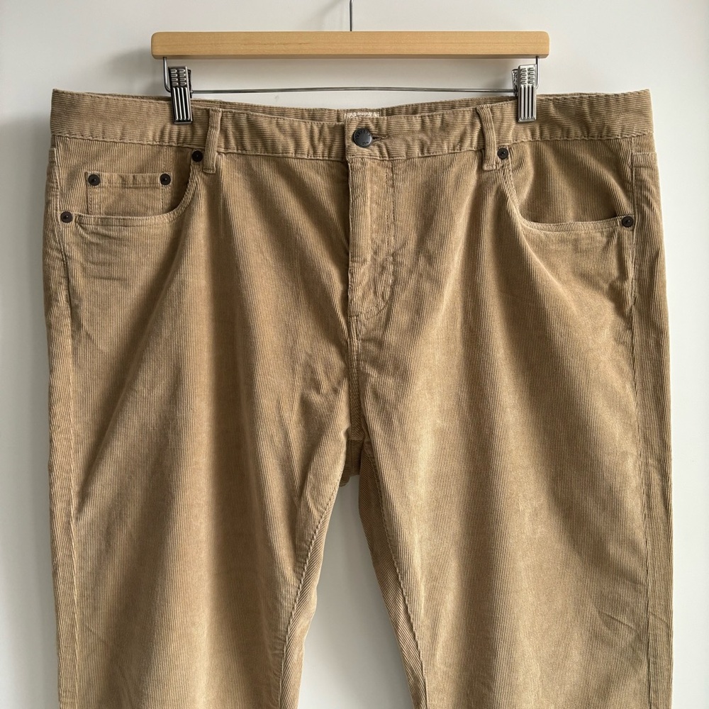 Faherty Stretch Terry Corduroy 5-Pocket Pant In Barley Tan Size 40 - Picture 10 of 17